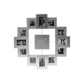 PT HK778 Bilderrahmenuhr Family time Alu