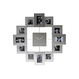 PT HK778 Bilderrahmenuhr Family time Aluvon "Present time GmbH"