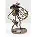Nuts & Bolts Frog Figurine with French Horn