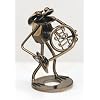 Nuts & Bolts Frog Figurine with French Horn