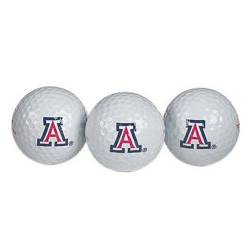 Arizona Wildcats Ncaa Golf Ball 3-pack