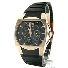 Breil - BW0174 - Golden Series Wonder - Chronographe - Montre Mixte- Bracelet en Caoutchouc
