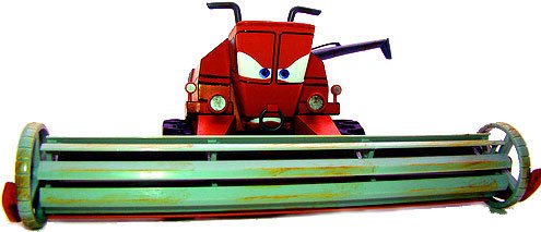 Disney / Pixar CARS Movie Exclusive 1:24 Scale Die Cast Car Frank The Combine