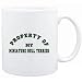 Mug White " PROPERTY OF MY Miniature Bull Terrier " Dogs