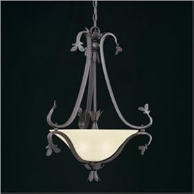 Thomas Lighting - M2526-63 : Santa Fe Three-light inverted pendant by Thomas Lighting