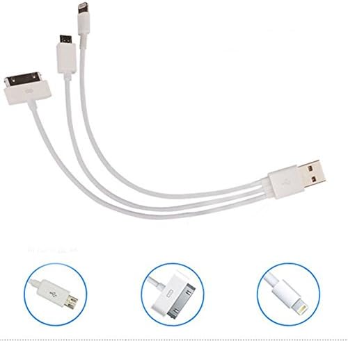 Tuohai Universal 3 in 1 USB Sync Data Charging Cable Cord for HTC Samsung