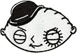 Family Guy Stewie Droog Patch P-FG-0033 Family Guy Stewie Droog Patch P-FG-0033