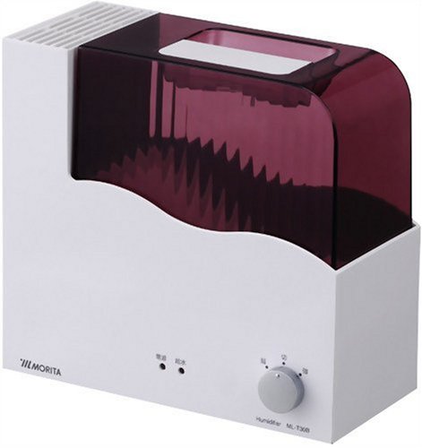 森田電工 加熱式加湿器 ML-T30B-R ワインレッド