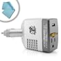 Car Power Adapter / Charger & USB Cable for Amazon KINDLE & SONY READER Digital Book w/ Bonus Micro USB cable ** Includes Micro Fiber Cleaning Cloth