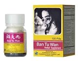 Ban Tu Wan Herbal Supplement 100 Pill Bottle