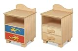 Little Lizards Wooden Night Stand