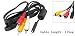 Gino 1.15M RCA AV Camera Cable Cord for Panasonic Lumix DMC-FZ38 Series
