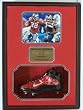 Michael Pittman Autographed "One of a Kind" Game Used Cleat Shadow Box - Tampa Bay Buccaneers