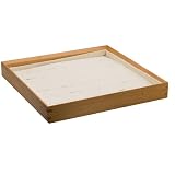 Wooden Jewelry Rings Square Tray