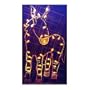Wire-Frame Donkey Lighted Silhouette Shape