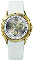 Police 'Striker' Unisex White PU Strap With White Retrograde Dial Watch