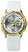 Police 'Striker' Unisex White PU Strap With White Retrograde Dial Watch