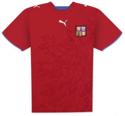 World of Football Tschechien Trikot home 06-08 – L
