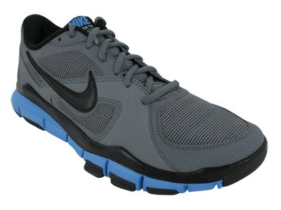 Nike Men's NIKE FREE TR2 RUNNING SHOES 8 (COOL GREY/BLACK-UNIVERSITY BLUE) Nike Men's NIKE FREE TR2 RUNNING SHOES 8 (COOL GREY/BLACK-UNIVERSITY BLUE)