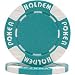 Light Blue 11.5gm Suit Holdem Poker Chip