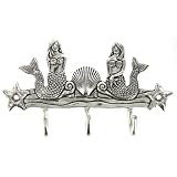 Mermaid Pewter Key Hook