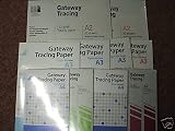 GATEWAY QUALITY TRACING PAPER PAD 112GSM 50 A4 SHEETS
