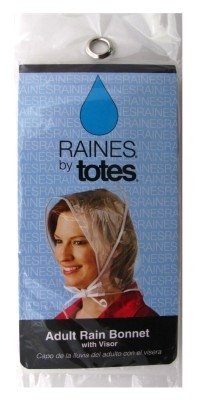 Raines Rain Bonnet With Visor Adult