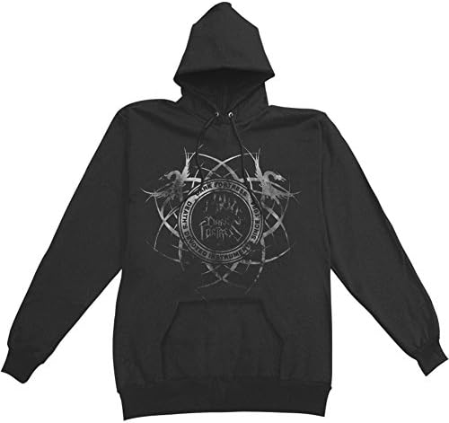 Dark Fortress Men's Chrysalis Hooded Sweatshirt Large Black