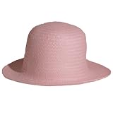 Ruby Red Shoes Girls Light Pink Straw Easter Hat by Run RuRun