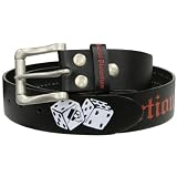 Social Distortion - Dice Studded Leather Belt