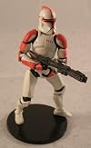 Star Wars POTF2 (1995+) Action Figure Stand Black