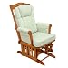 Stork Craft Angelina Glider Cushion - Oak/Sage