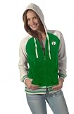 Boston Celtics Women's Velour Cheer Hoodie from Touch by Alyssa Milano