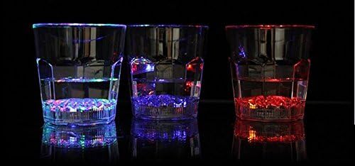 LED star cup water light, organic non-toxic harmless green cup