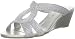 Bandolino Women's Aquaria Wedge Sandal,Silver,8 M US