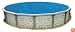 Swim Time 15-Feet Round 8-mil Solar Blanket for Above Ground Pools - Blue