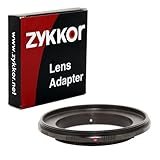 Zykkor Macro Reverse Ring Adapter for 58mm Filter Thread Lens to Nikon Camera