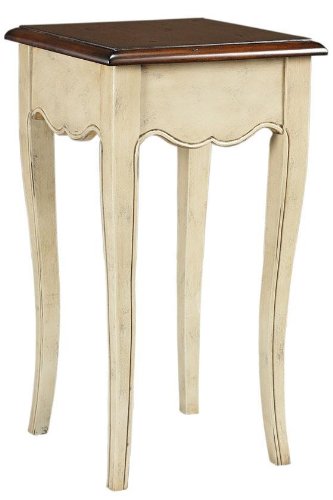 Marseilles Accent Table 26Hx14.5W ANT BRN