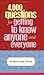 4,000 Questions for Getting to Know Anyone and Everyone