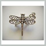 Dragonfly Charm | Sterling Silver - By joebonsai