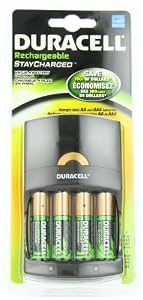 CEF14 Duracell Value Stay Chargered W/4AA