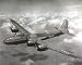 B-29 Superfortress (In Sky) Art Poster Print - 16" X 20"