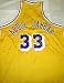 Kareem Abdul-Jabbar Autographed/Hand Signed Los Angeles Lakers Yellow Jersey