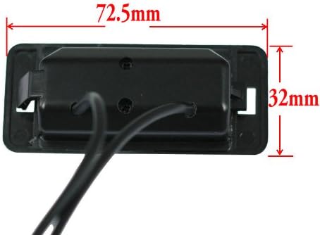 Starview® CCD Color Car Reverse Rear View License Plate Light Parking Back Up Camera for BMW E39,E53,E82,E88,E90N,E60N,E61N,X3,X5,X6,M3 E46