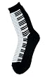 Women's Piano Keyboard Trouser Socks by Foot Traffic