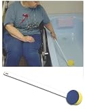 Maddak Swiveling Long Handle Household Scrubber