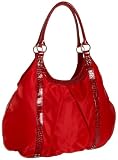 Prezzo Microfiber Hobo,Red,one size