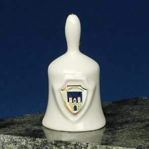 #!Cheap Ceramic Mini Hand Bell - CZESTOCHOWA Shield