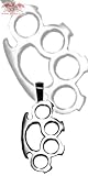 Halskette Silver Knuckle Duster