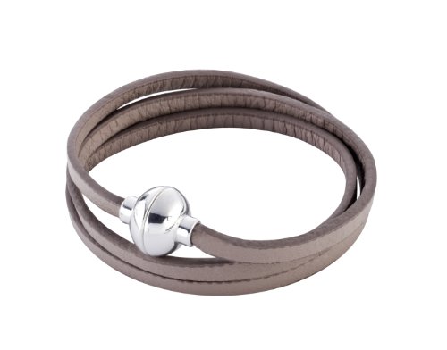 Sence Copenhagen Damen-Armband Snake taupe Verschluss Rhodium 54 cm S725 Preisvergleich